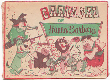 front side of an envelope for the Carnaval book