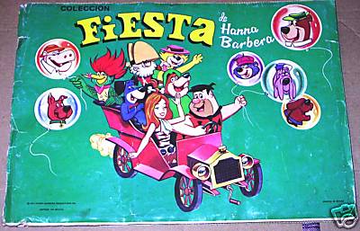 Fiesta de Hanna Barbera stamp album cover