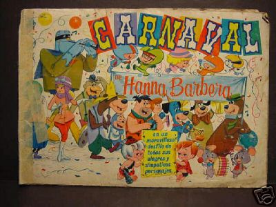 Carnaval de Hanna Barbera stamp album cover
